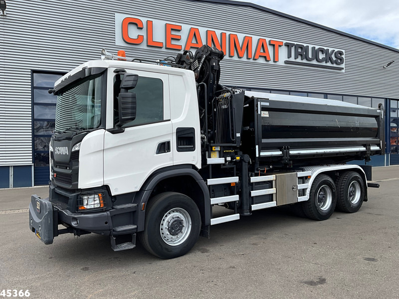 Scania G 410 6x6 Euro 6 Palfinger 17 Tonmeter Z-kraan - Truk jungkit, Truk derek: gambar 3 Scania G 410 6x6 Euro 6 Palfinger 17 Tonmeter Z-kraan - Truk jungkit, Truk derek: gambar 3