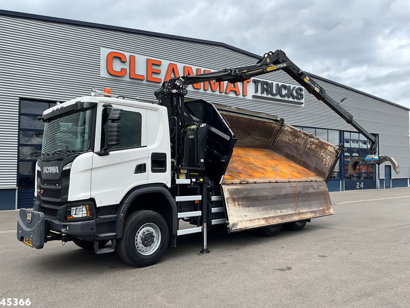 Scania G 410 6x6 Euro 6 Palfinger 17 Tonmeter Z-kraan - Truk jungkit, Truk derek: gambar 2 Scania G 410 6x6 Euro 6 Palfinger 17 Tonmeter Z-kraan - Truk jungkit, Truk derek: gambar 2