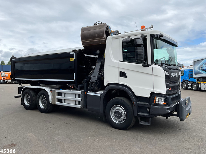 Scania G 410 6x6 Euro 6 Palfinger 17 Tonmeter Z-kraan - Truk jungkit, Truk derek: gambar 4 Scania G 410 6x6 Euro 6 Palfinger 17 Tonmeter Z-kraan - Truk jungkit, Truk derek: gambar 4