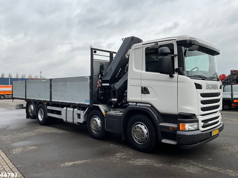 Scania G 450 8x2 Euro 6 Hiab 32 Tonmeter laadkraan Just 114.221 km! - Truk derek: gambar 5 Scania G 450 8x2 Euro 6 Hiab 32 Tonmeter laadkraan Just 114.221 km! - Truk derek: gambar 5
