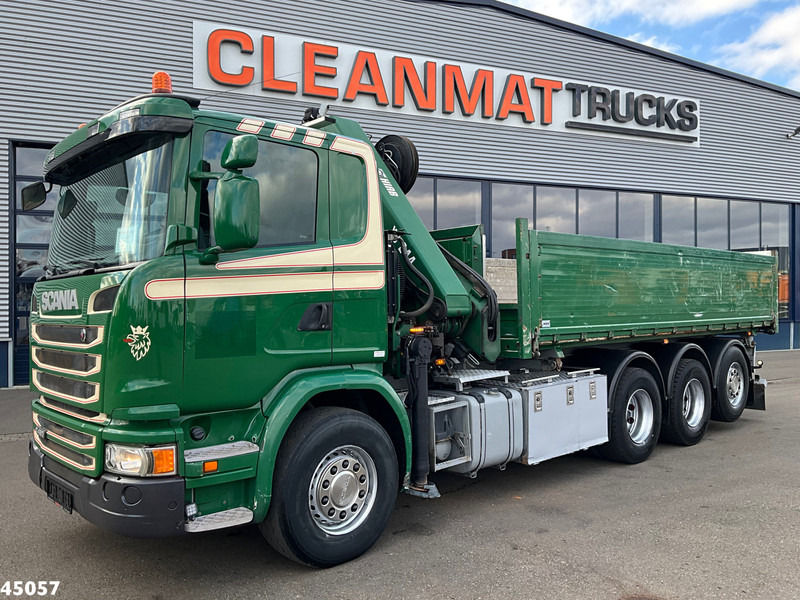 Scania G 490 8x4 Euro 6 Hiab 24 Tonmeter laadkraan - Truk jungkit, Truk derek: gambar 4 Scania G 490 8x4 Euro 6 Hiab 24 Tonmeter laadkraan - Truk jungkit, Truk derek: gambar 4