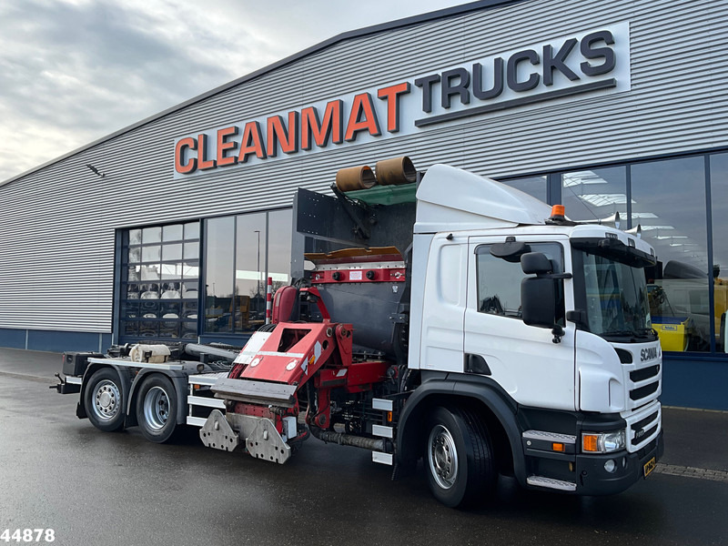 Scania P 280 6x2 Euro 6 VDL Translift zijlader Just 159.334 km! - Truk sampah: gambar 1 Scania P 280 6x2 Euro 6 VDL Translift zijlader Just 159.334 km! - Truk sampah: gambar 1