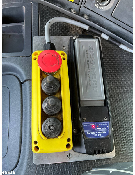 Truk jungkit, Truk derek Scania P 340 Euro 6 CNG HMF 25 Tonmeter laadkraan Just 72.852 km!: gambar 17