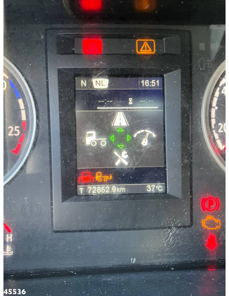 Truk jungkit, Truk derek Scania P 340 Euro 6 CNG HMF 25 Tonmeter laadkraan Just 72.852 km!: gambar 20