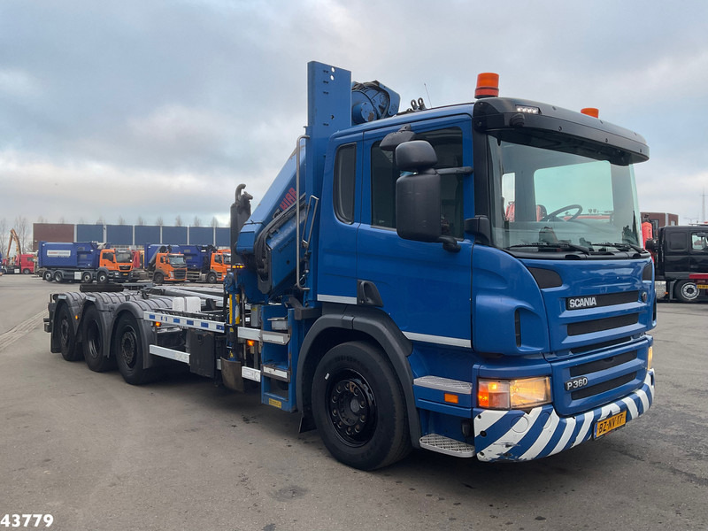 Scania P 360 8x2 Hiab 21 Tonmeter laadkraan - Hook lift, Truk derek: gambar 5 Scania P 360 8x2 Hiab 21 Tonmeter laadkraan - Hook lift, Truk derek: gambar 5