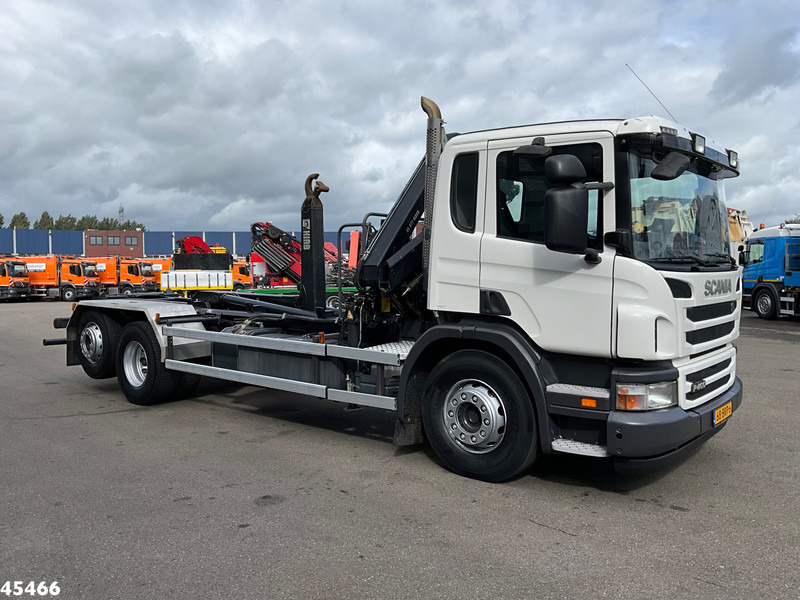 Scania P 400 Retarder Hiab 8 Tonmeter laadkraan - Hook lift, Truk derek: gambar 5 Scania P 400 Retarder Hiab 8 Tonmeter laadkraan - Hook lift, Truk derek: gambar 5