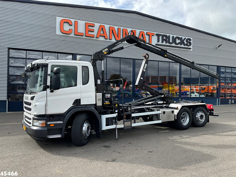 Scania P 400 Retarder Hiab 8 Tonmeter laadkraan - Hook lift, Truk derek: gambar 1 Scania P 400 Retarder Hiab 8 Tonmeter laadkraan - Hook lift, Truk derek: gambar 1