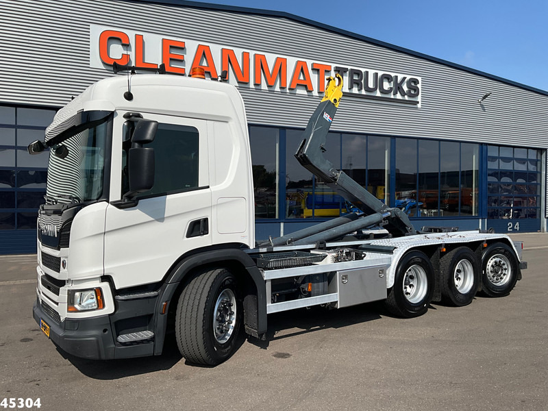 Scania P 450 8x4 VDL 25 Ton haakarmsysteem Just 172.088 km! - Hook lift: gambar 1 Scania P 450 8x4 VDL 25 Ton haakarmsysteem Just 172.088 km! - Hook lift: gambar 1