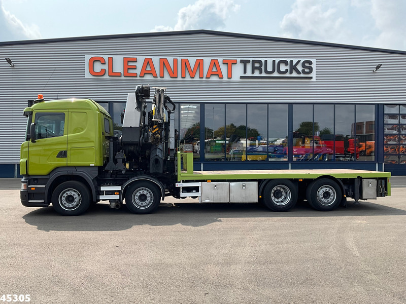 Scania R 420 8x2 manual Palfinger 85 Tonmeter laadkraan + Fly-Jib - Truk derek: gambar 3 Scania R 420 8x2 manual Palfinger 85 Tonmeter laadkraan + Fly-Jib - Truk derek: gambar 3