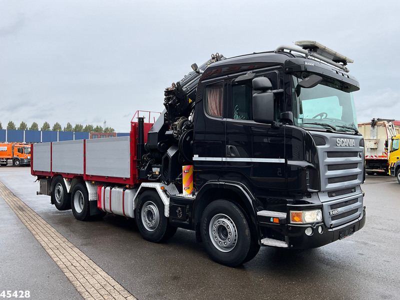 Scania R 480 8x2 Retarder Hiab 47 Tonmeter laadkraan + Fly-Jib! Just 242.931 km! - Truk derek: gambar 5 Scania R 480 8x2 Retarder Hiab 47 Tonmeter laadkraan + Fly-Jib! Just 242.931 km! - Truk derek: gambar 5