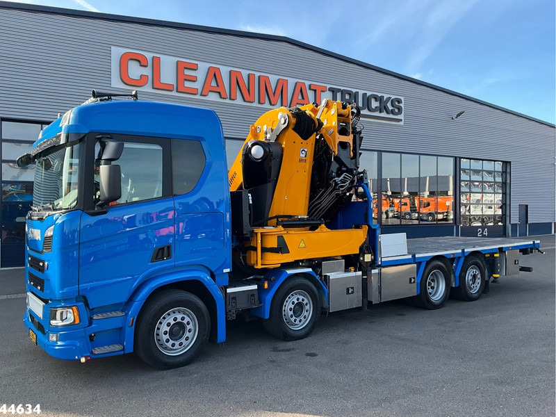 Scania R 540 Euro 6 Effer 100 Tonmeter laadkraan + Fly-Jib Just 39.720 km! - Truk derek: gambar 2 Scania R 540 Euro 6 Effer 100 Tonmeter laadkraan + Fly-Jib Just 39.720 km! - Truk derek: gambar 2