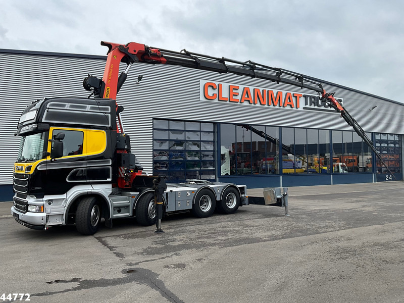 Scania R500 8x4 V8 Retarder Palfinger 53 Tonmeter laadkraan + Fly-Jib - Tractor head: gambar 1 Scania R500 8x4 V8 Retarder Palfinger 53 Tonmeter laadkraan + Fly-Jib - Tractor head: gambar 1