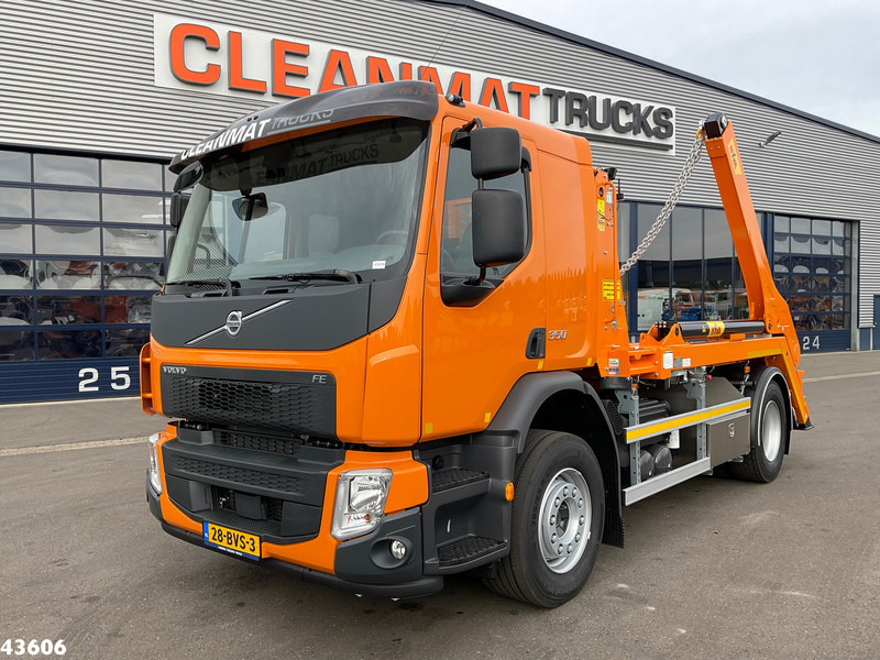 Volvo FE 350 Hyva 14 Ton portaalarmsysteem - Truk skip loader: gambar 1 Volvo FE 350 Hyva 14 Ton portaalarmsysteem - Truk skip loader: gambar 1