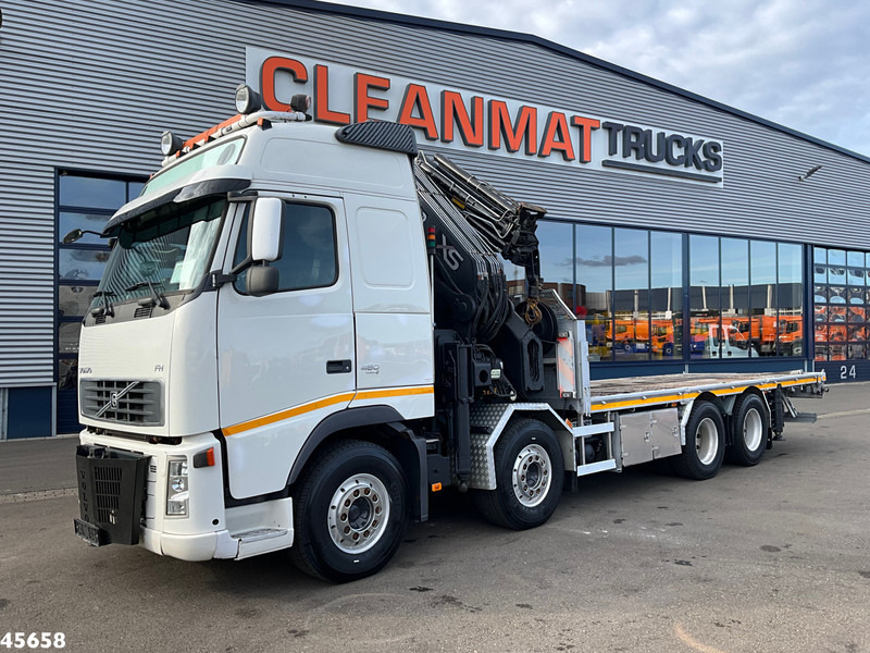 Volvo FH 480 8x4 Retarder Hiab 80 Tonmeter laadkraan + Fly-Jib! - Truk derek: gambar 2 Volvo FH 480 8x4 Retarder Hiab 80 Tonmeter laadkraan + Fly-Jib! - Truk derek: gambar 2