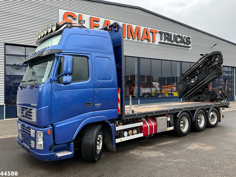 Volvo FH 520 8x4 Euro 5 Hiab 24 Tonmeter laadkraan + Fly-jib - Truk derek: gambar 2 Volvo FH 520 8x4 Euro 5 Hiab 24 Tonmeter laadkraan + Fly-jib - Truk derek: gambar 2