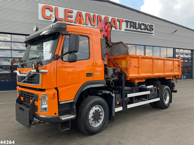 Volvo FM 340 4x4 Palfinger 10 Tonmeter laadkraan Manual Full steel - Truk jungkit, Truk derek: gambar 2 Volvo FM 340 4x4 Palfinger 10 Tonmeter laadkraan Manual Full steel - Truk jungkit, Truk derek: gambar 2