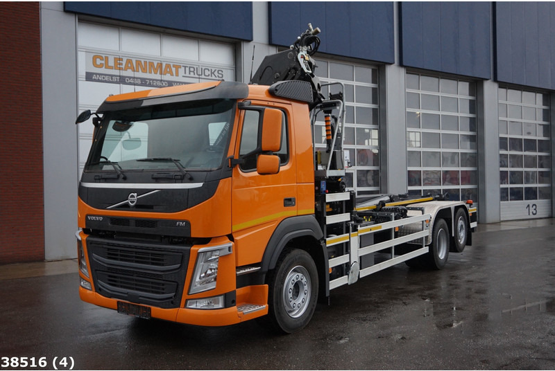 Volvo FM 410 HMF 21 Tonmeter laadkraan - Hook lift, Truk derek: gambar 2 Volvo FM 410 HMF 21 Tonmeter laadkraan - Hook lift, Truk derek: gambar 2