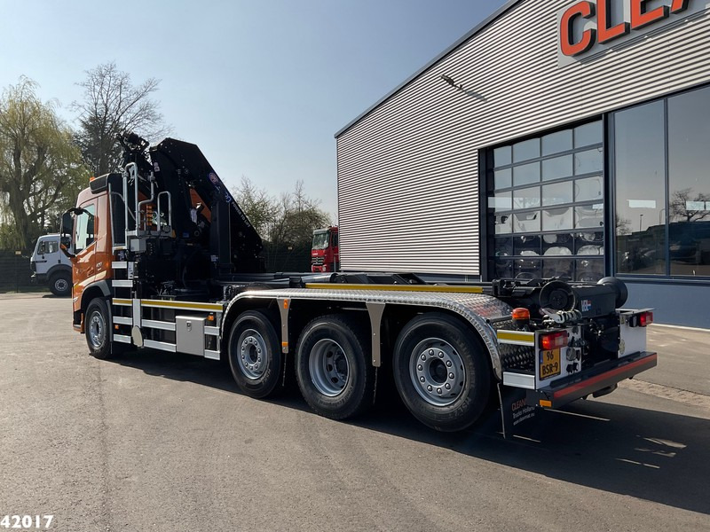 Volvo FM 420 8x2 HMF 28 Tonmeter laadkraan - Hook lift, Truk derek: gambar 2 Volvo FM 420 8x2 HMF 28 Tonmeter laadkraan - Hook lift, Truk derek: gambar 2