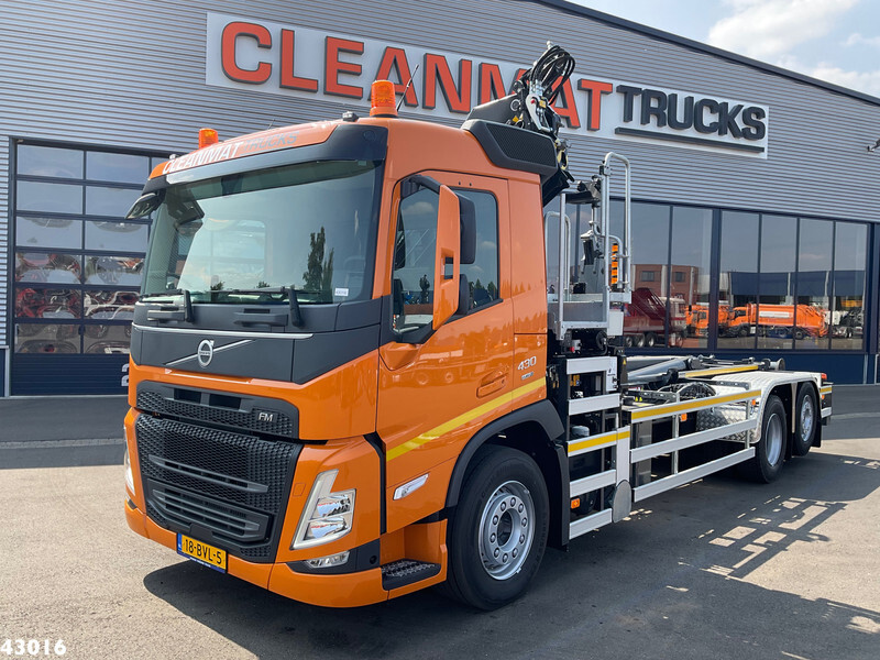 Volvo FM 430 HMF 23 Tonmeter laadkraan Welvaarts laadkraan weegsysteem - Hook lift, Truk derek: gambar 2 Volvo FM 430 HMF 23 Tonmeter laadkraan Welvaarts laadkraan weegsysteem - Hook lift, Truk derek: gambar 2