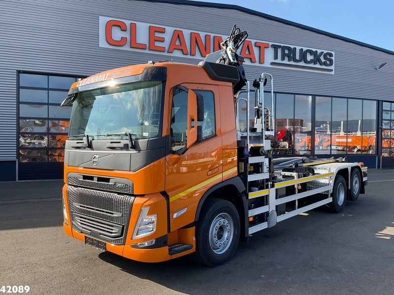 Volvo FM 430 HMF 23 ton/meter laadkraan - Hook lift, Truk derek: gambar 2 Volvo FM 430 HMF 23 ton/meter laadkraan - Hook lift, Truk derek: gambar 2