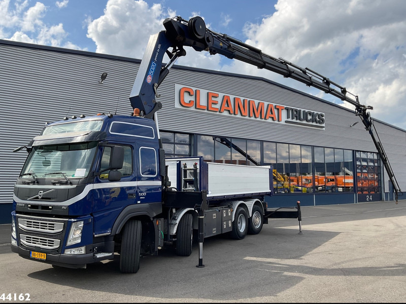 Volvo FM 500 Euro 6 HMF 50 Tonmeter laadkraan + Fly-Jib - Truk derek: gambar 1 Volvo FM 500 Euro 6 HMF 50 Tonmeter laadkraan + Fly-Jib - Truk derek: gambar 1