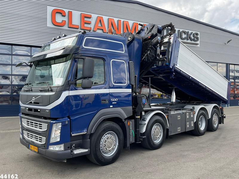 Volvo FM 500 Euro 6 HMF 50 Tonmeter laadkraan + Fly-Jib - Truk jungkit, Truk derek: gambar 2 Volvo FM 500 Euro 6 HMF 50 Tonmeter laadkraan + Fly-Jib - Truk jungkit, Truk derek: gambar 2