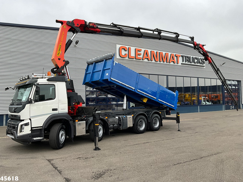 Volvo FMX 460 8x4 Euro 6 Palfinger 42 Tonmeter laadkraan + Fly-Jib! - Truk jungkit, Truk derek: gambar 2 Volvo FMX 460 8x4 Euro 6 Palfinger 42 Tonmeter laadkraan + Fly-Jib! - Truk jungkit, Truk derek: gambar 2