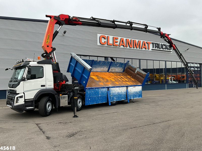 Volvo FMX 460 8x4 Euro 6 Palfinger 42 Tonmeter laadkraan + Fly-Jib! - Truk jungkit, Truk derek: gambar 1 Volvo FMX 460 8x4 Euro 6 Palfinger 42 Tonmeter laadkraan + Fly-Jib! - Truk jungkit, Truk derek: gambar 1