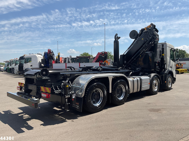 Volvo FMX 500 8x4 Euro 6 Hiab 65 Tonmeter laadkraan + Multilift 25 Ton haakarmsysteem NEW AND UNUSED! - Hook lift, Truk derek: gambar 4 Volvo FMX 500 8x4 Euro 6 Hiab 65 Tonmeter laadkraan + Multilift 25 Ton haakarmsysteem NEW AND UNUSED! - Hook lift, Truk derek: gambar 4