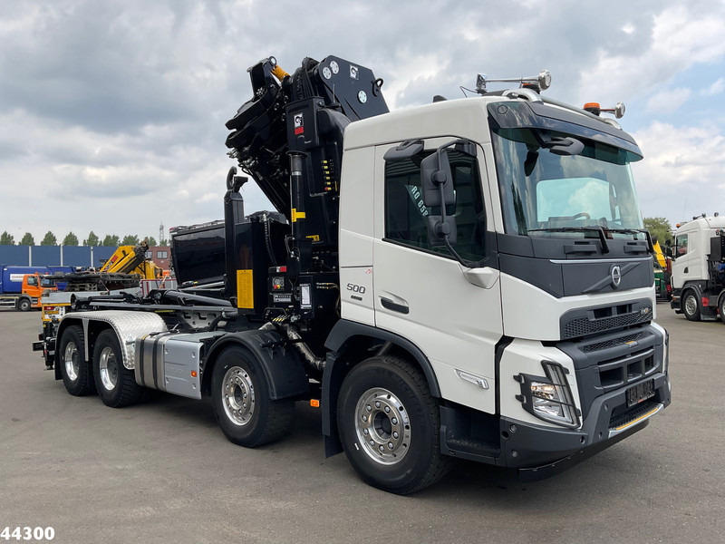Volvo FMX 500 8x4 Euro 6 Hiab 65 Tonmeter laadkraan + Multilift 25 Ton haakarmsysteem NEW AND UNUSED! - Hook lift, Truk derek: gambar 5 Volvo FMX 500 8x4 Euro 6 Hiab 65 Tonmeter laadkraan + Multilift 25 Ton haakarmsysteem NEW AND UNUSED! - Hook lift, Truk derek: gambar 5