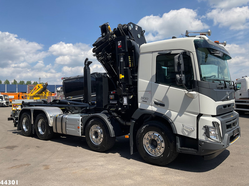 Volvo FMX 500 8x4 Euro 6 Hiab 65 Tonmeter laadkraan + Multilift 25 Ton haakarmsysteem NEW AND UNUSED! - Hook lift, Truk derek: gambar 5 Volvo FMX 500 8x4 Euro 6 Hiab 65 Tonmeter laadkraan + Multilift 25 Ton haakarmsysteem NEW AND UNUSED! - Hook lift, Truk derek: gambar 5