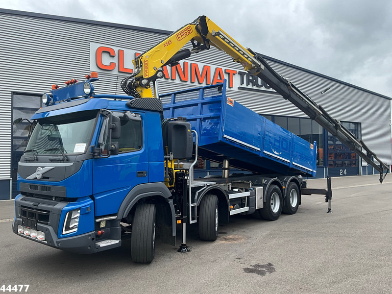 Volvo FMX 540 8x4 Euro 6 Fassi 36 Tonmeter laadkraan - Truk jungkit, Truk derek: gambar 1 Volvo FMX 540 8x4 Euro 6 Fassi 36 Tonmeter laadkraan - Truk jungkit, Truk derek: gambar 1