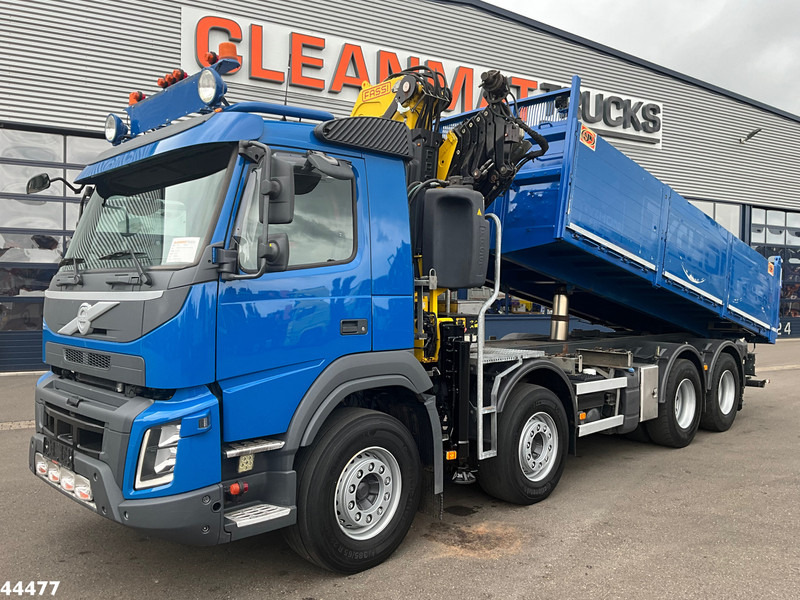 Volvo FMX 540 8x4 Euro 6 Fassi 36 Tonmeter laadkraan - Truk jungkit, Truk derek: gambar 3 Volvo FMX 540 8x4 Euro 6 Fassi 36 Tonmeter laadkraan - Truk jungkit, Truk derek: gambar 3