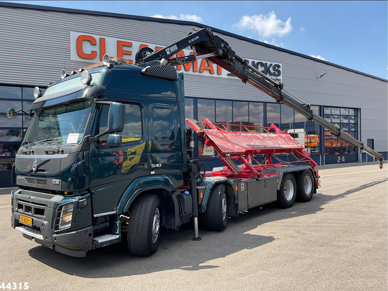 Volvo FMX 540 8x4 Euro 6 Hiab 28 Tonmeter laadkraan - Truk pembawa sistem kabel, Truk derek: gambar 1 Volvo FMX 540 8x4 Euro 6 Hiab 28 Tonmeter laadkraan - Truk pembawa sistem kabel, Truk derek: gambar 1