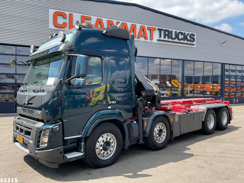 Volvo FMX 540 8x4 Euro 6 Hiab 28 Tonmeter laadkraan - Truk pembawa sistem kabel, Truk derek: gambar 4 Volvo FMX 540 8x4 Euro 6 Hiab 28 Tonmeter laadkraan - Truk pembawa sistem kabel, Truk derek: gambar 4