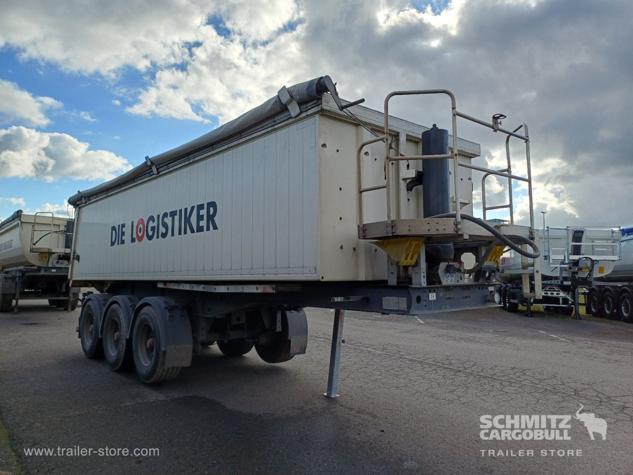 LANGENDORF Auflieger Kipper Alukastenmulde 24m³ - Semi-trailer jungkit: gambar 1 LANGENDORF Auflieger Kipper Alukastenmulde 24m³ - Semi-trailer jungkit: gambar 1