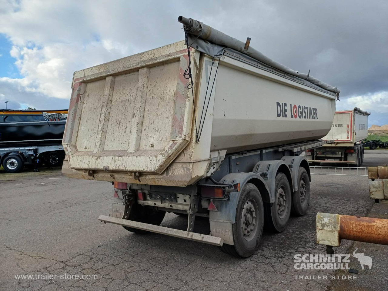 LANGENDORF Auflieger Kipper Stahlrundmulde 24m³ - Semi-trailer jungkit: gambar 5 LANGENDORF Auflieger Kipper Stahlrundmulde 24m³ - Semi-trailer jungkit: gambar 5