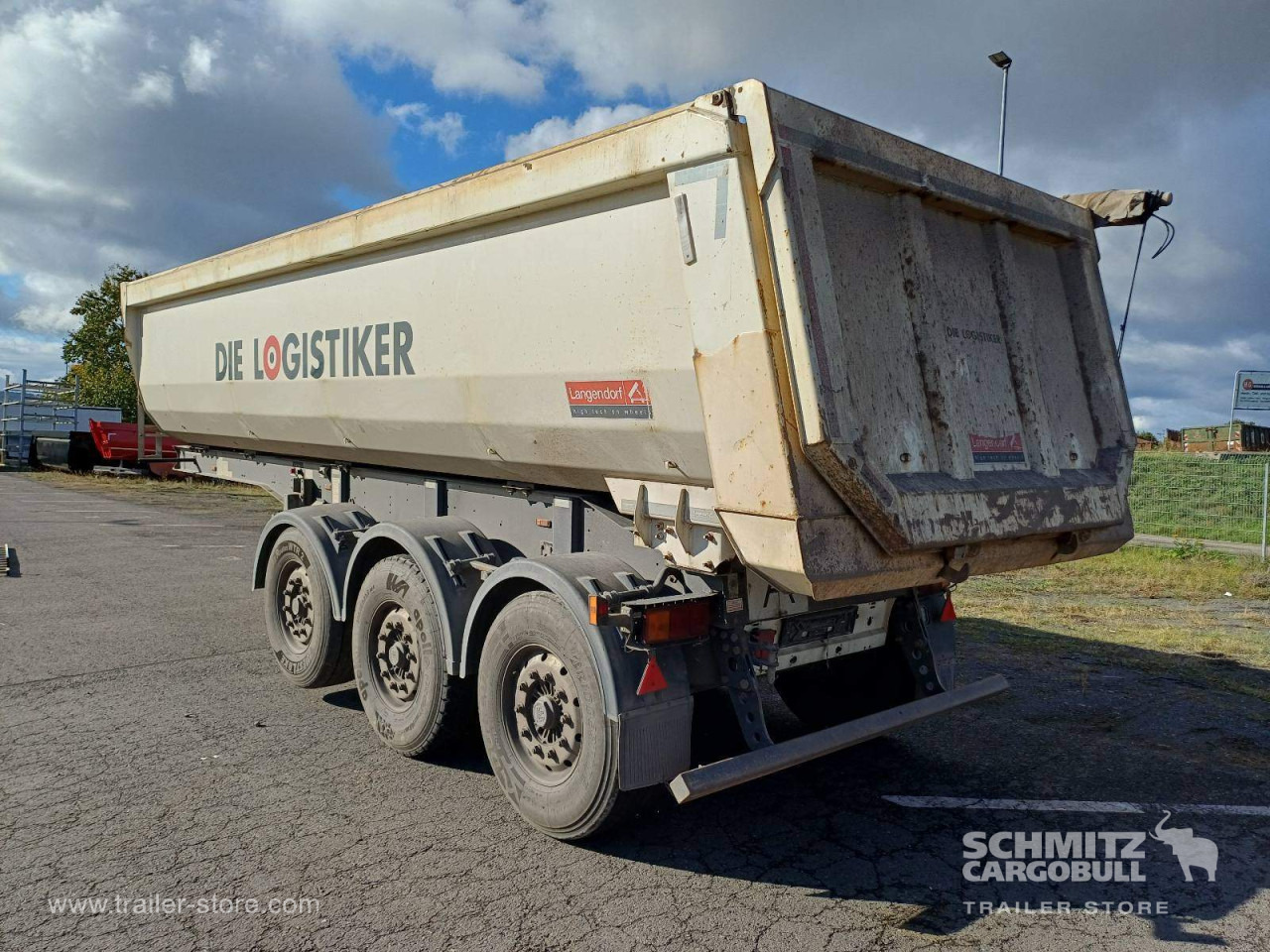 LANGENDORF Auflieger Kipper Stahlrundmulde 24m³ - Semi-trailer jungkit: gambar 5 LANGENDORF Auflieger Kipper Stahlrundmulde 24m³ - Semi-trailer jungkit: gambar 5
