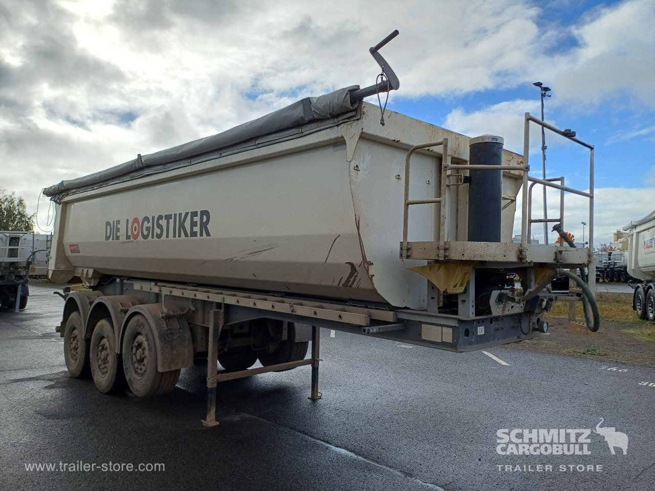 LANGENDORF Auflieger Kipper Stahlrundmulde 24m³ - Semi-trailer jungkit: gambar 1 LANGENDORF Auflieger Kipper Stahlrundmulde 24m³ - Semi-trailer jungkit: gambar 1