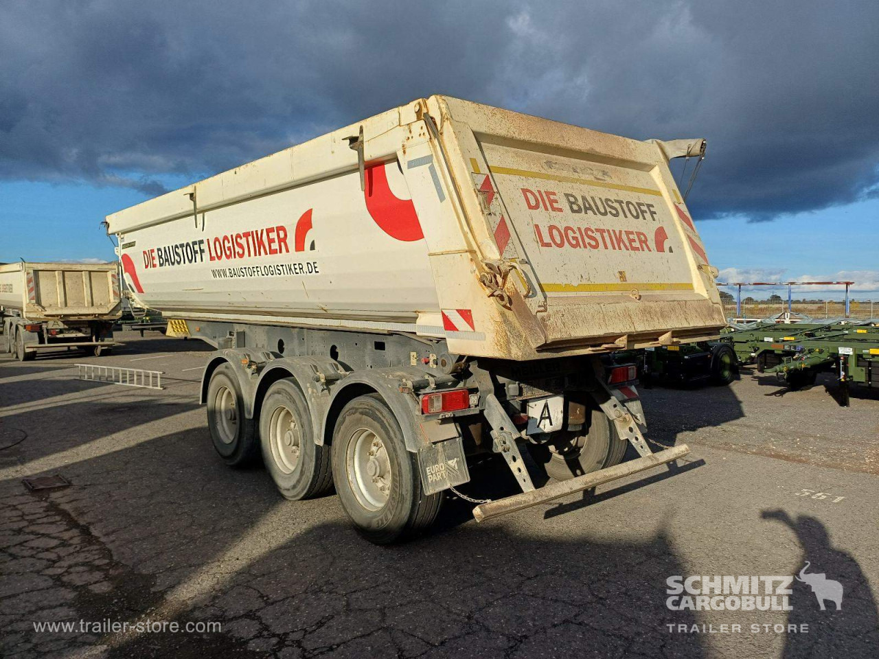 MEILLER Auflieger Kipper Stahlrundmulde 26m³ - Semi-trailer jungkit: gambar 3 MEILLER Auflieger Kipper Stahlrundmulde 26m³ - Semi-trailer jungkit: gambar 3