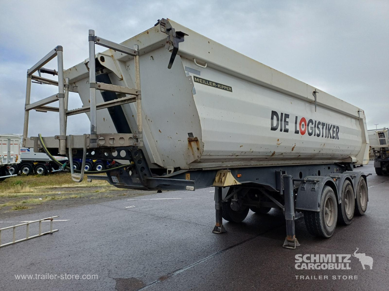 MEILLER Auflieger Kipper Stahlrundmulde 26m³ - Semi-trailer jungkit: gambar 5 MEILLER Auflieger Kipper Stahlrundmulde 26m³ - Semi-trailer jungkit: gambar 5