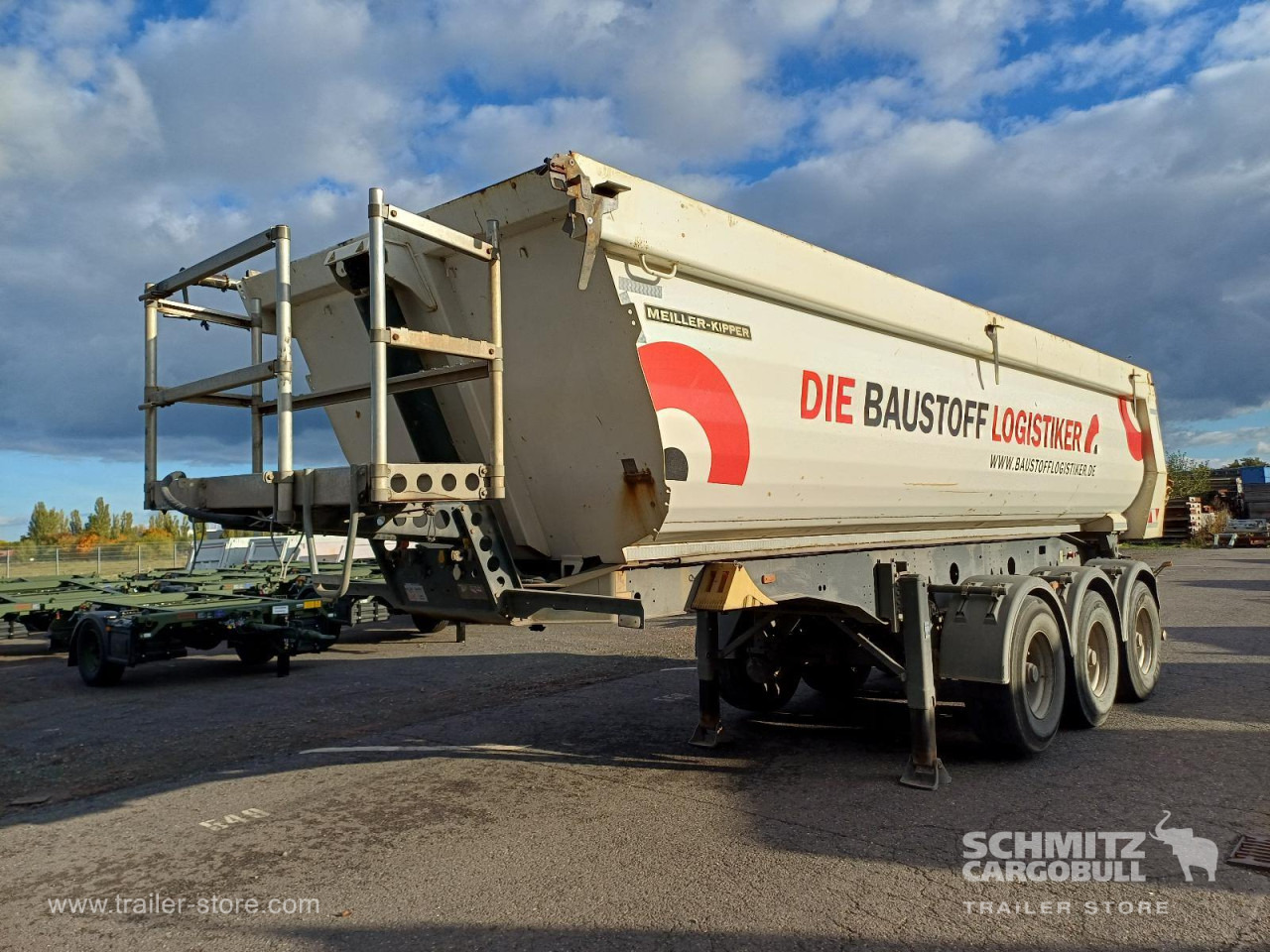 MEILLER Auflieger Kipper Stahlrundmulde 26m³ - Semi-trailer jungkit: gambar 5 MEILLER Auflieger Kipper Stahlrundmulde 26m³ - Semi-trailer jungkit: gambar 5