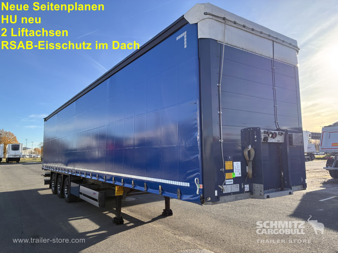 SCHMITZ Auflieger Curtainsider Standard - Semi-trailer dengan terpal samping: gambar 1 SCHMITZ Auflieger Curtainsider Standard - Semi-trailer dengan terpal samping: gambar 1
