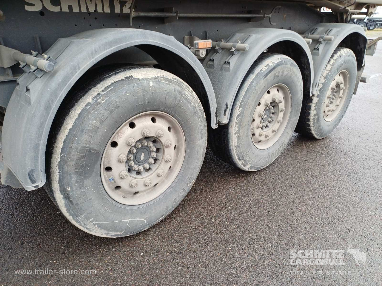 SCHMITZ Auflieger Kipper Alukastenmulde 24m³ - Semi-trailer jungkit: gambar 2 SCHMITZ Auflieger Kipper Alukastenmulde 24m³ - Semi-trailer jungkit: gambar 2