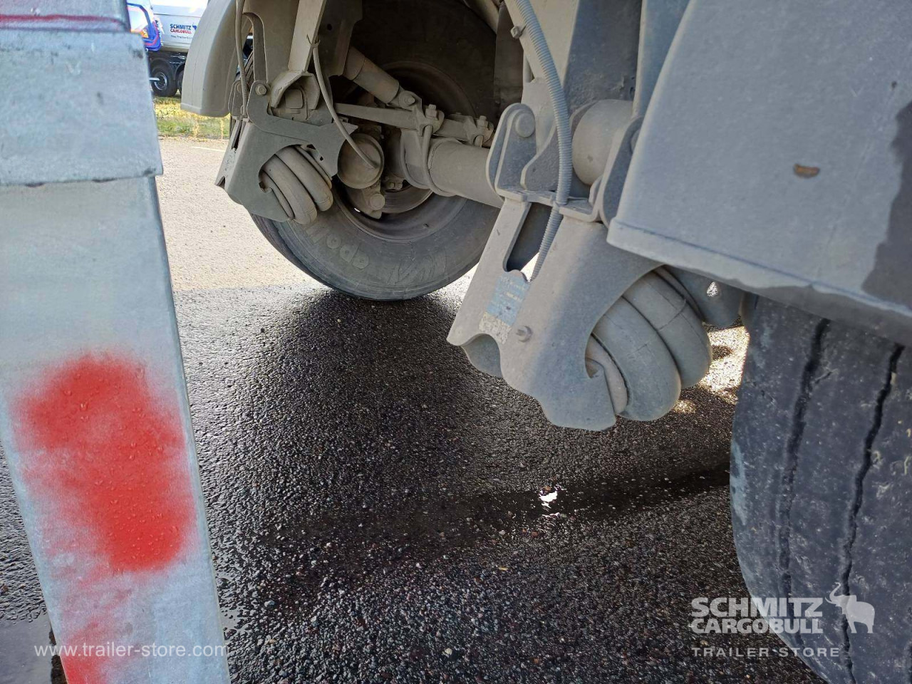 SCHMITZ Auflieger Kipper Alukastenmulde 24m³ - Semi-trailer jungkit: gambar 3 SCHMITZ Auflieger Kipper Alukastenmulde 24m³ - Semi-trailer jungkit: gambar 3