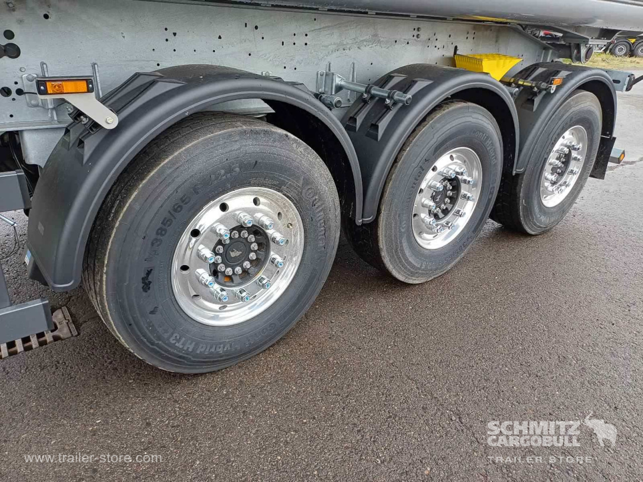 SCHMITZ Auflieger Kipper Alukastenmulde 29m³ - Semi-trailer jungkit: gambar 3 SCHMITZ Auflieger Kipper Alukastenmulde 29m³ - Semi-trailer jungkit: gambar 3
