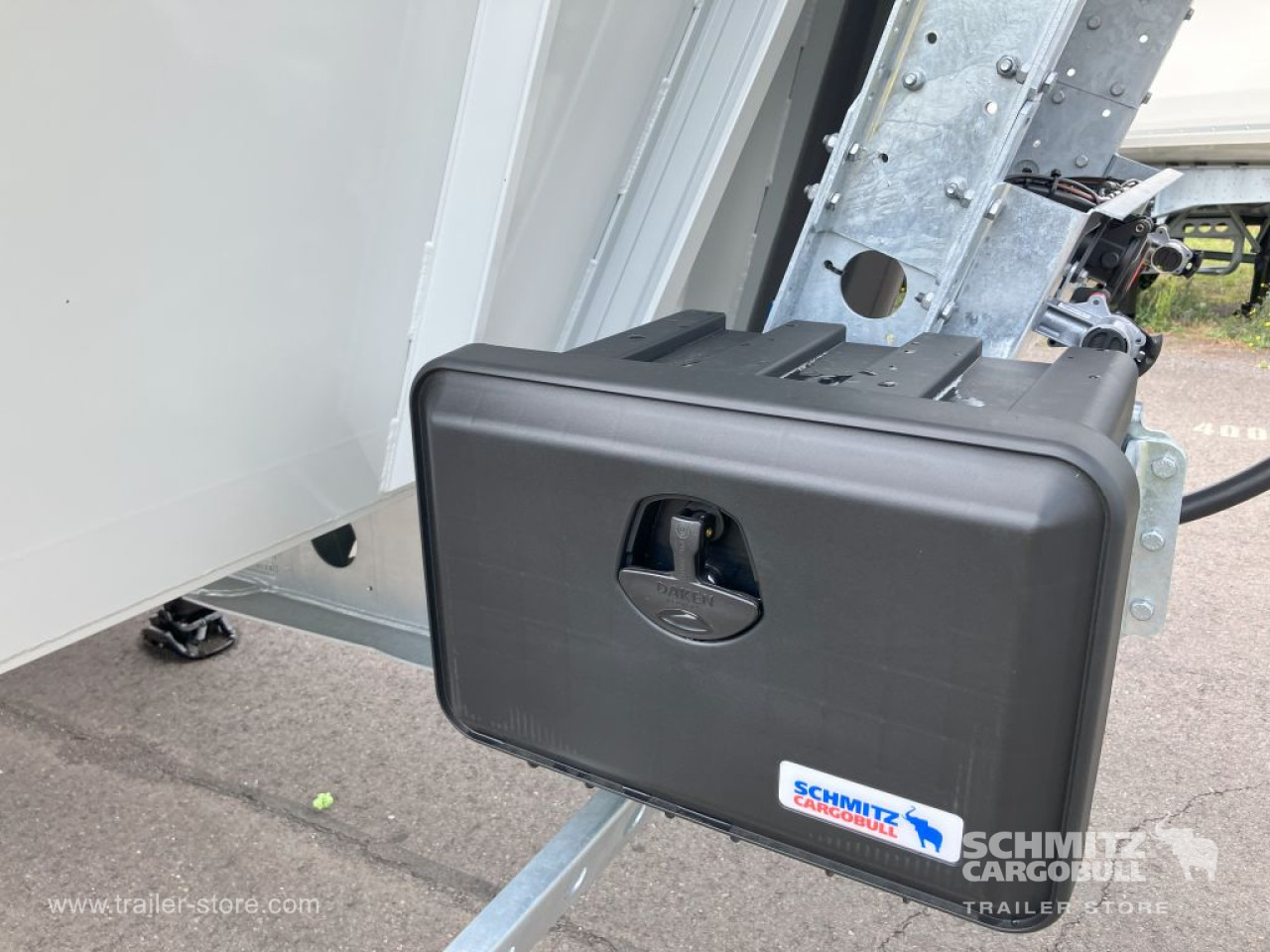 SCHMITZ Auflieger Kipper Alukastenmulde 52m³ - Semi-trailer jungkit: gambar 2 SCHMITZ Auflieger Kipper Alukastenmulde 52m³ - Semi-trailer jungkit: gambar 2