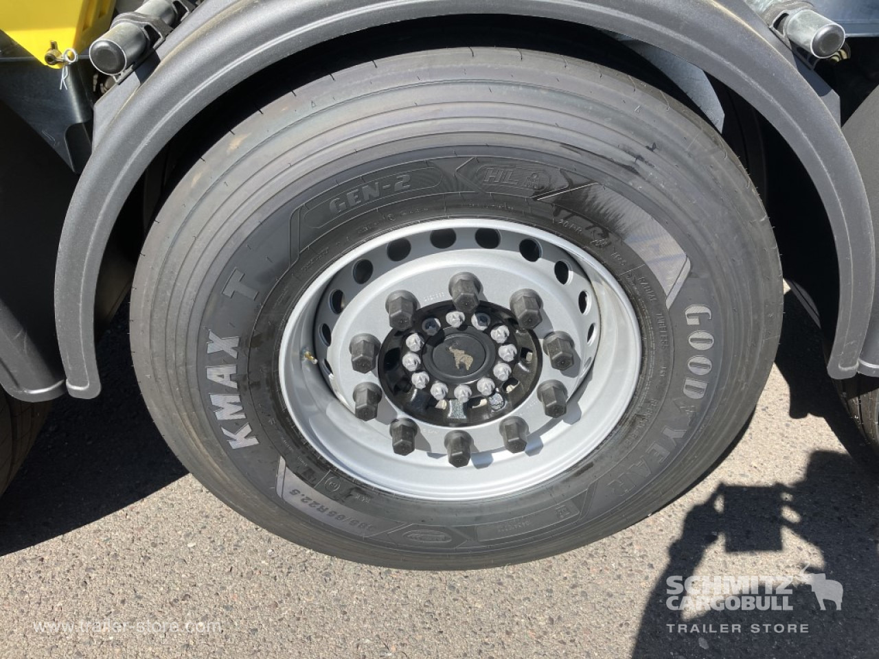 SCHMITZ Auflieger Kipper Alukastenmulde 52m³ - Semi-trailer jungkit: gambar 5 SCHMITZ Auflieger Kipper Alukastenmulde 52m³ - Semi-trailer jungkit: gambar 5