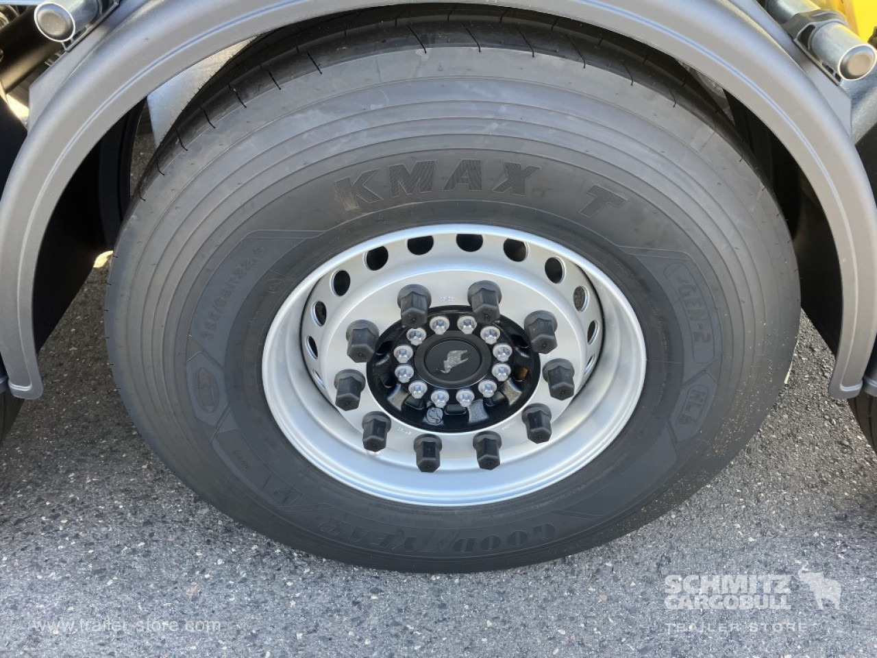 SCHMITZ Auflieger Kipper Alukastenmulde 52m³ - Semi-trailer jungkit: gambar 2 SCHMITZ Auflieger Kipper Alukastenmulde 52m³ - Semi-trailer jungkit: gambar 2