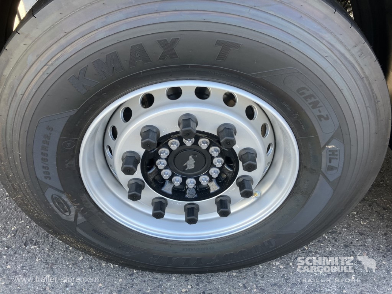 SCHMITZ Auflieger Kipper Alukastenmulde 52m³ - Semi-trailer jungkit: gambar 2 SCHMITZ Auflieger Kipper Alukastenmulde 52m³ - Semi-trailer jungkit: gambar 2